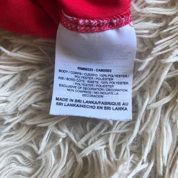 Nike Dri Fit Long Sleeve Shirt in Red - Picture 6 of 6